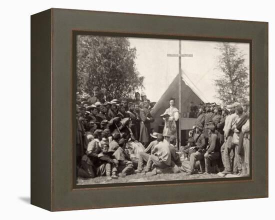 Civil War: Mass, 1861-null-Framed Premier Image Canvas