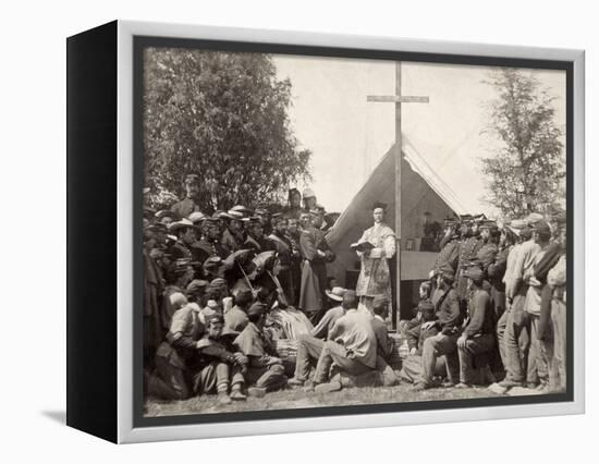 Civil War: Mass, 1861-null-Framed Premier Image Canvas