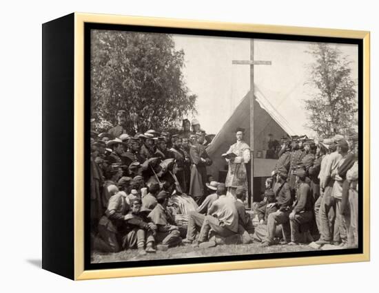 Civil War: Mass, 1861-null-Framed Premier Image Canvas