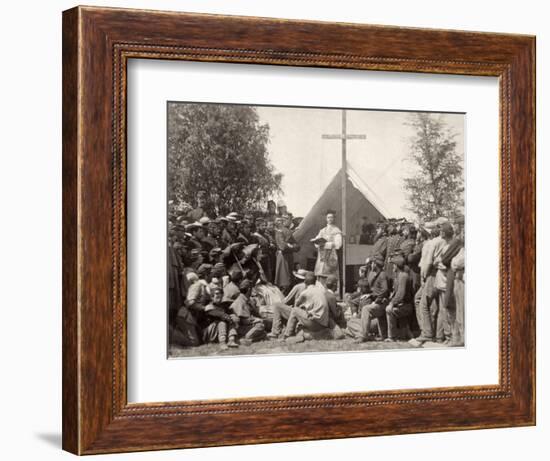 Civil War: Mass, 1861-null-Framed Photographic Print