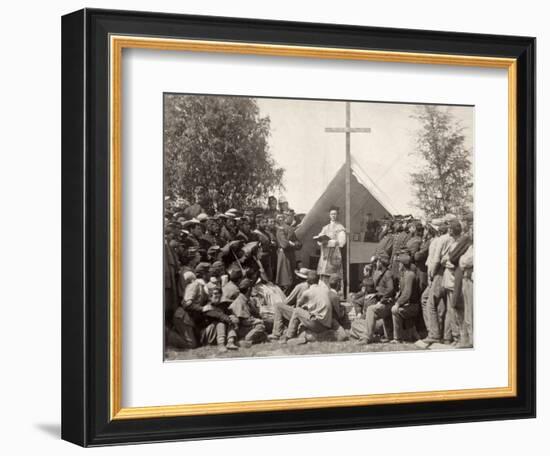 Civil War: Mass, 1861-null-Framed Photographic Print