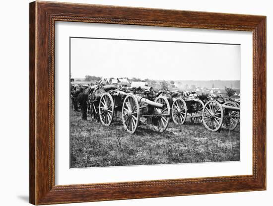 Civil War: Parrott Guns-James F. Gibson-Framed Giclee Print