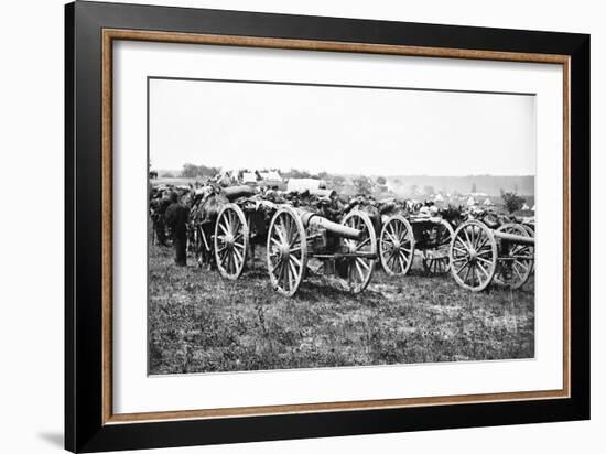 Civil War: Parrott Guns-James F. Gibson-Framed Giclee Print