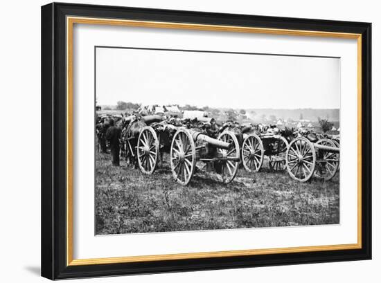 Civil War: Parrott Guns-James F. Gibson-Framed Giclee Print