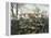 Civil War Print of the Battle of Fort Donelson-Stocktrek Images-Framed Stretched Canvas