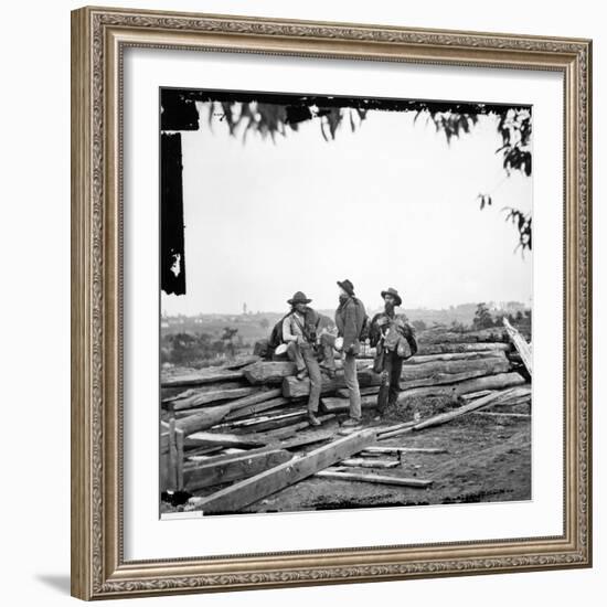 Civil War: Prisoners, 1863-null-Framed Photographic Print