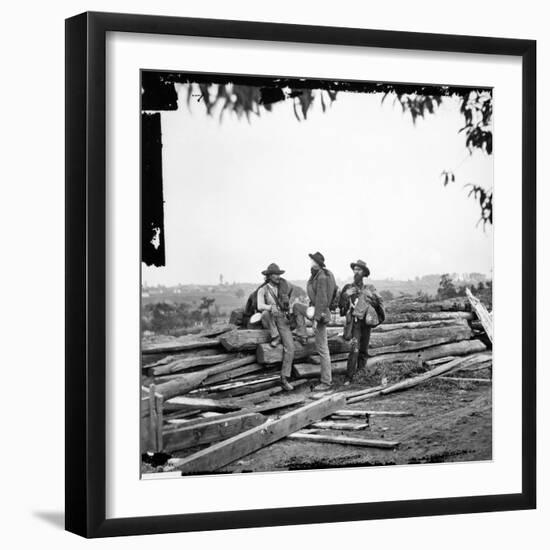 Civil War: Prisoners, 1863-null-Framed Photographic Print