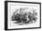 Civil War Refugee Camp-null-Framed Giclee Print