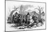 Civil War Refugee Camp-null-Mounted Giclee Print