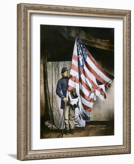 Civil War: Soldier-null-Framed Photographic Print