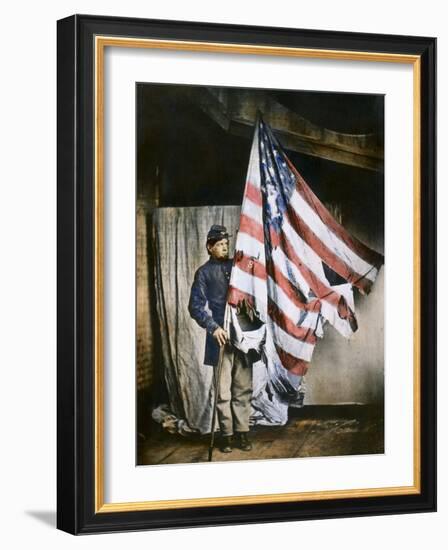 Civil War: Soldier-null-Framed Photographic Print