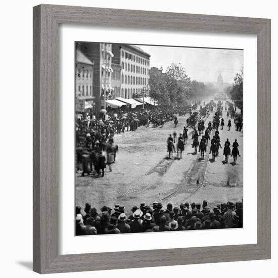 Civil War: Union Army-Mathew Brady-Framed Photographic Print