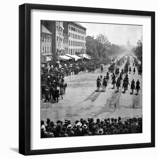 Civil War: Union Army-Mathew Brady-Framed Photographic Print