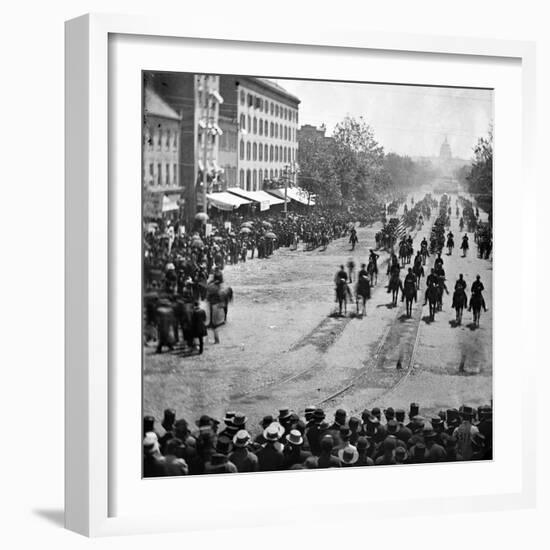 Civil War: Union Army-Mathew Brady-Framed Photographic Print