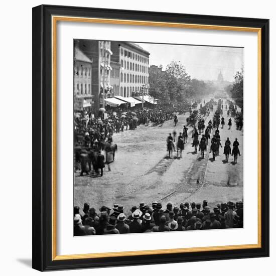Civil War: Union Army-Mathew Brady-Framed Photographic Print