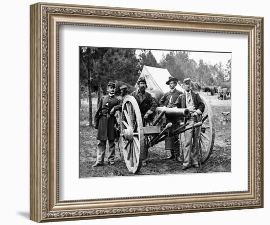 Civil War: Union Officers-James F. Gibson-Framed Photographic Print