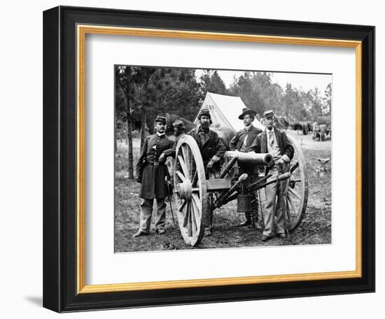 Civil War: Union Officers-James F. Gibson-Framed Photographic Print