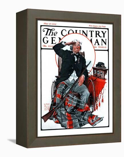 "Civil War Veteran," Country Gentleman Cover, May 30, 1925-William Meade Prince-Framed Premier Image Canvas