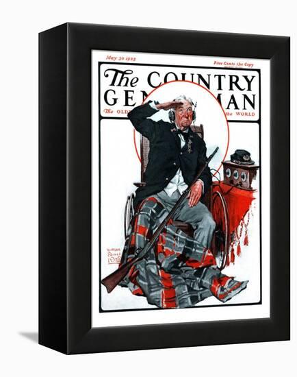 "Civil War Veteran," Country Gentleman Cover, May 30, 1925-William Meade Prince-Framed Premier Image Canvas