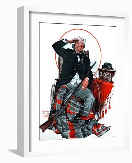 "Civil War Veteran,"May 30, 1925-William Meade Prince-Framed Giclee Print