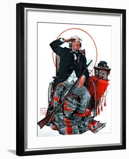 "Civil War Veteran,"May 30, 1925-William Meade Prince-Framed Giclee Print