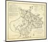 Civil Wat Battlefields In Front of Nashville, c.1866-M^ Peseux-Mounted Art Print