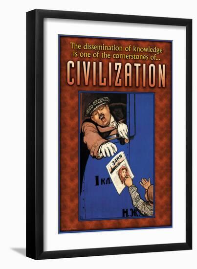 Civilization-null-Framed Art Print
