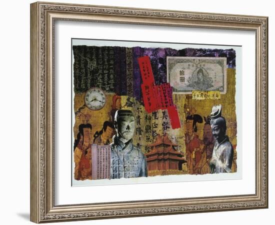 Civilizations Series: Ancient China-Gerry Charm-Framed Giclee Print