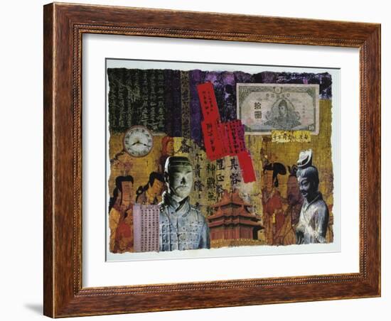 Civilizations Series: Ancient China-Gerry Charm-Framed Giclee Print