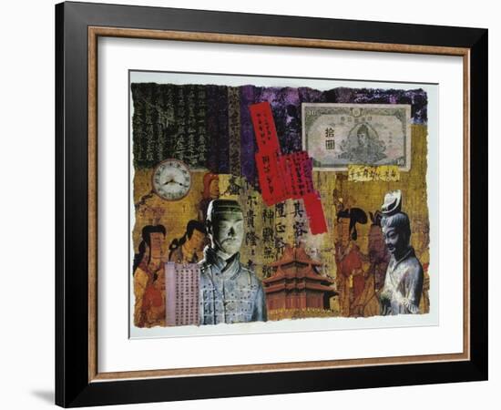 Civilizations Series: Ancient China-Gerry Charm-Framed Giclee Print