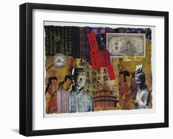 Civilizations Series: Ancient China-Gerry Charm-Framed Giclee Print