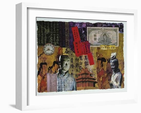 Civilizations Series: Ancient China-Gerry Charm-Framed Giclee Print