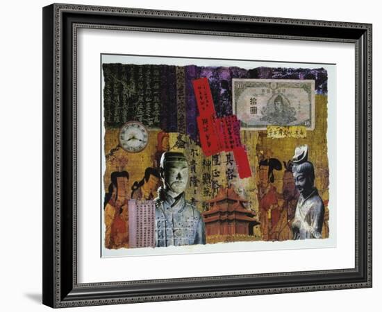 Civilizations Series: Ancient China-Gerry Charm-Framed Giclee Print