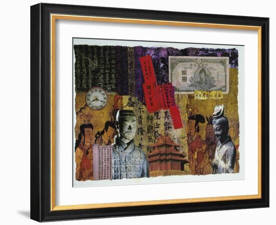 Civilizations Series: Ancient China-Gerry Charm-Framed Giclee Print