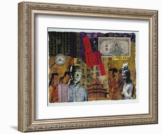 Civilizations Series: Ancient China-Gerry Charm-Framed Giclee Print