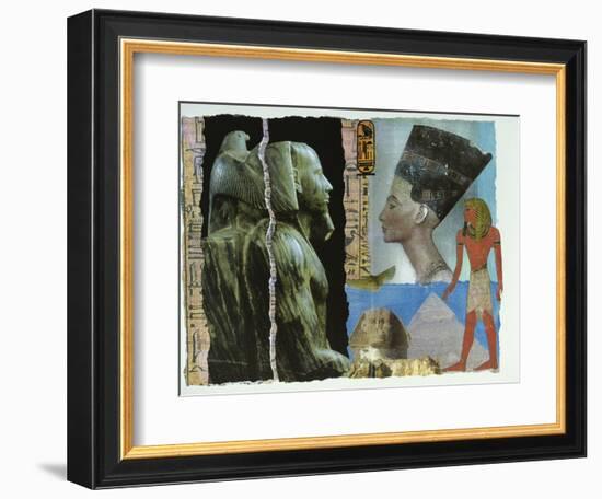 Civilizations Series: Ancient Egypt-Gerry Charm-Framed Giclee Print