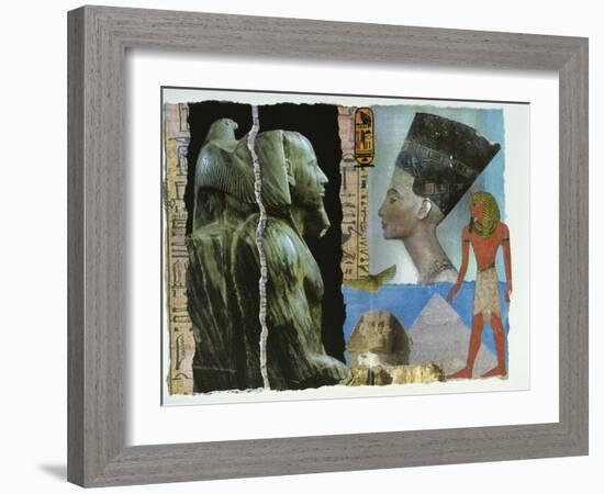 Civilizations Series: Ancient Egypt-Gerry Charm-Framed Giclee Print