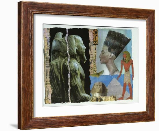 Civilizations Series: Ancient Egypt-Gerry Charm-Framed Giclee Print