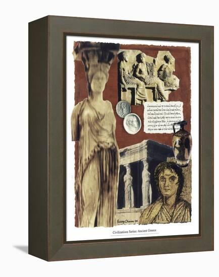 Civilizations Series: Ancient Greece-Gerry Charm-Framed Premier Image Canvas