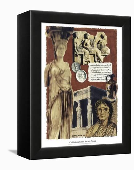 Civilizations Series: Ancient Greece-Gerry Charm-Framed Premier Image Canvas