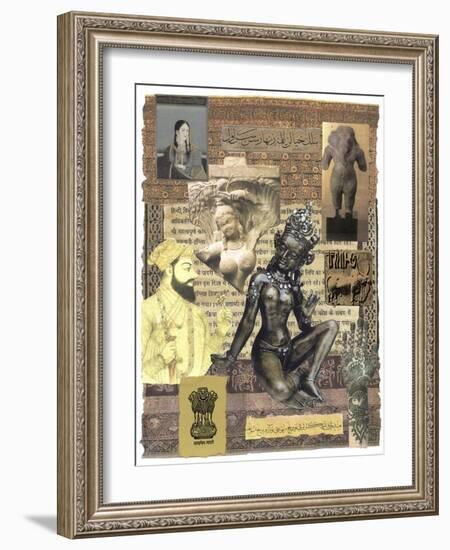 Civilizations Series: Ancient India-Gerry Charm-Framed Giclee Print