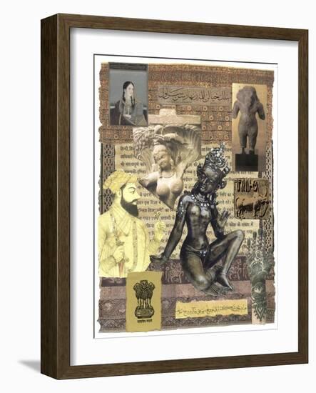 Civilizations Series: Ancient India-Gerry Charm-Framed Giclee Print