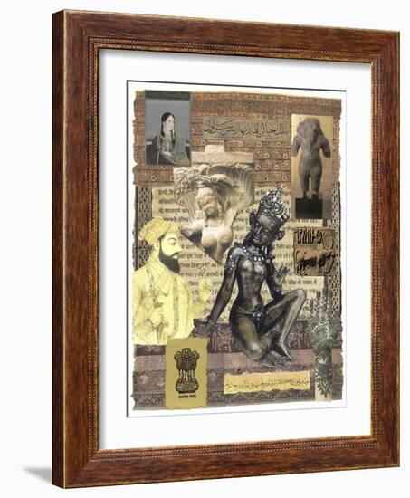 Civilizations Series: Ancient India-Gerry Charm-Framed Giclee Print