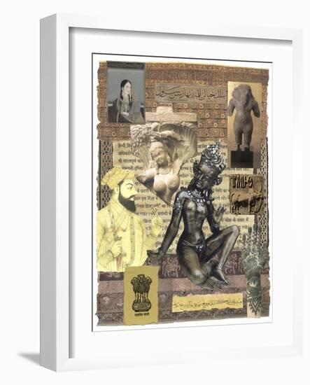 Civilizations Series: Ancient India-Gerry Charm-Framed Giclee Print