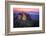 Civita di Bagnoregio, Viterbo, Lazio, Central Italy, Europe. Sunrise over Civita di Bagnoregio-ClickAlps-Framed Photographic Print