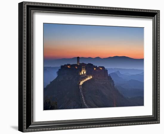 Civita Di Bagnoregio, Viterbo Province, Lazio, Italy, Europe-Francesco Iacobelli-Framed Photographic Print