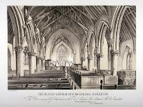 Interior View of the Church of St John of Jerusalem, Hackney, London, C1850-CJ Greenwood-Giclee Print