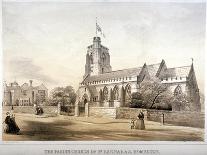 St Philip's Church, Dalston, Hackney, London, C1850-CJ Greenwood-Giclee Print