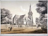 The Church of St John of Jerusalem, Hackney, London, C1850-CJ Greenwood-Framed Giclee Print