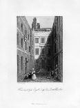 House Occupied by the Royal Society, Crane Court, Fleet Street, 1678-1760-CJ Smith-Giclee Print